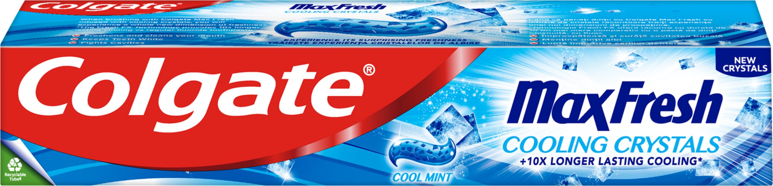 Colgate Max Fresh Cooling Crystals zubní pasta 125 ml od 71 Kč - Zbozi.cz