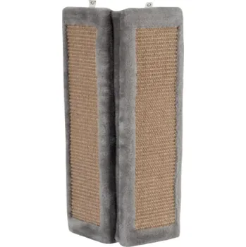 Škrabadlo Zolux na stěnu rohové, šedá, 24x58x2,5 cm