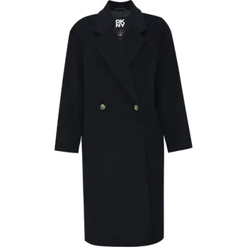 Dámský kabát KABÁT DKNY WOOL COAT BLACK