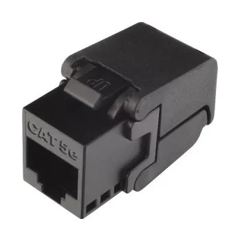 Kabel Keystone Solarix CAT5E UTP RJ45 černý samořezný