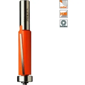 Příslušenství k frézce CMT Orange Tools C90669111 - Fréza ořezávací pr. 19,0x25,4 mm s ložiskem pr. 19,0mm, stopka 12 mm