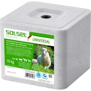 solný liz Solný a minerální liz SOLSEL UNIVERSAL Se 20, Cu 0,kostka 10 kg - paleta 96 ks