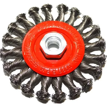 kartáč na vrtačku MAGG BL97025 Kartáč okružní 115, copánkový S 0,50, závit M14x2