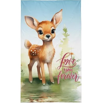 Ručník pro děti, Srneček, 30 x 50 cm