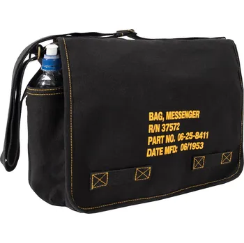 Sportovní taška ROTHCO® Taška ROTHCO® CLASSIC MESSENGER BAG černá