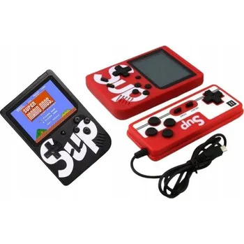 Herní konzole PŘENOSNÁ HERNÍ KONZOLE RETRO GAME BOY 401 + OVLADAČ černá