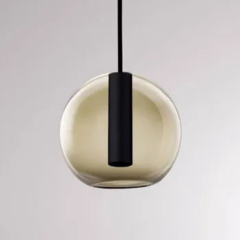 Lampička Molto Luce Trigga Loon Mini Volare 30° 930 jantar/černá/bílá - délka adaptéru 7,1 cm; délka kabelu 150 cm jantar, matná černá, adaptér bílá 1 x 6 W LED - Doprava zdarma