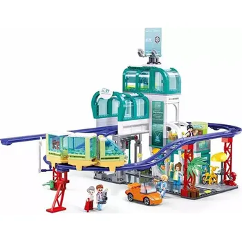 Stavebnice Sluban Sluban Metropolis M38-B1263 Hlavní vlakové nádraží