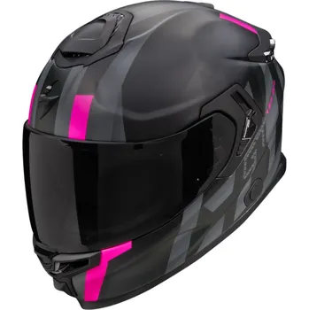 Motodoplněk Integrální helma SCORPION GT EXO-GT SP Air TOURADVEN Black / Pink (matná) - L