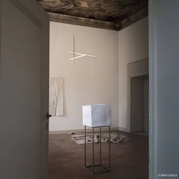 FLOS Coordinates S1 závěsné světlo výška 78,2 cm krémová LED celkem 37 W - Doprava zdarma