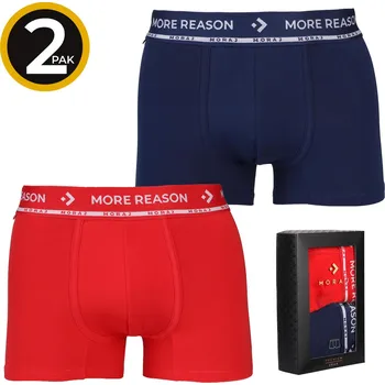 Boxerky Boxerky Moraj PREMIUM MBX1500-004/2 Barva: Červená, Velikost: L