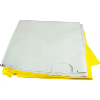 Plachta na motorové vozidlo Plachta levá na A9, A10 šedivá/žlutá