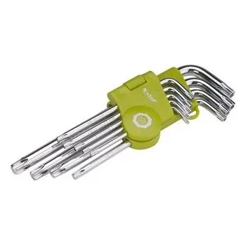 Ruční nářadí Extol Premium 6601 Sada TORX klíčů 9 ks T 10-50