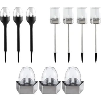 Venkovní osvětlení LIVARNO home Solární LED svítidlo, 3dílná/4dílná sada