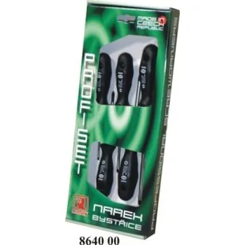 Sada nářadí Narex Bystřice 864000 Sada šroubováků 5-dílná, plochý + PHILLIPS, plastová rukoje