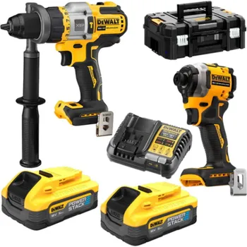 DeWALT DCK2052H2T Aku sada (DCD999+DCF850+DCB115+2x5,0Ah PowerStack) kufr Tstak free_delivery