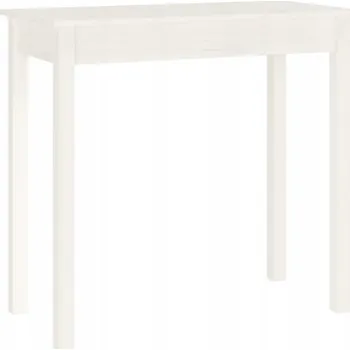 Konferenční stolek Konzolový stolek 80x40 bílý borovice