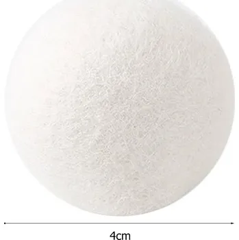 Balonek do sušičky | míček do sušičky z ovčí vlny - 1ks - 4cm