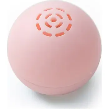 Hračka pro kočku Cat musicball - zvukový a blikající míček pro kočky růžový