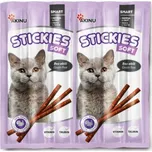 Akinu STICKIES Krůtí tyčinky pamlsek pro kočky 6 x 5 g