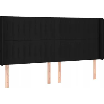 Čelo postele Uszak Černé 163x16x118 cm