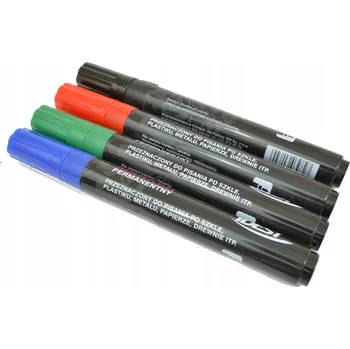 STAVEBNÍ ZNAČKOVAČ ČERVENÝ PERMANENTNÍ