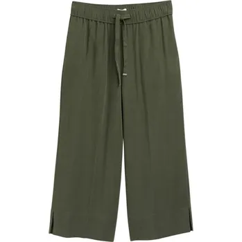 Dámské kalhoty TOM TAILOR® DÁMSKÉ CULOTTE-TMAVĚ ZELENÉ 42