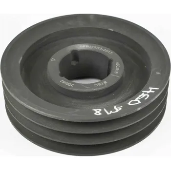 Řemenice DW=212/3 litina 3.dr.bez středu