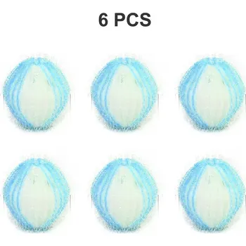 Míčky do pračky | lapač chlupů do pračky - 2ks - světle modrobílá