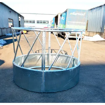 Příkrmiště kruhové diagonální pro skot pr 170 cm zinek