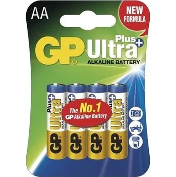 Článková baterie GP Ultra plus LR6 (AA) Alkalická baterie 4 ks