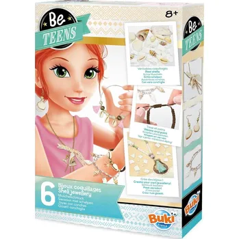 kreativní sada Šperky z mušlí zlatá