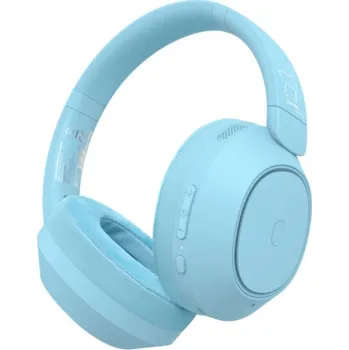 Karaoke Lalarma Bezdrátová dětská sluchátka s aktivním potlačením hluku Blue