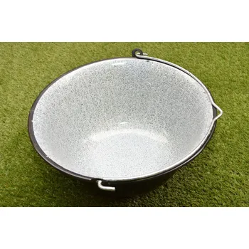 Outdoor vaření Smaltovaný kotlík 10 l