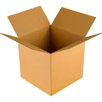 Obalový materiál Kartonová krabice klopová 300x300x250 mm 3VVL B 320g/m2 hnědá - paleta 1360 ks