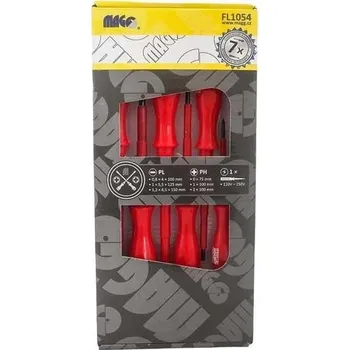 Šroubovák MAGG FL1054 Sada elektro šroubováků (3xPL, 3xPH, 1x zkoušečka), 7 ks