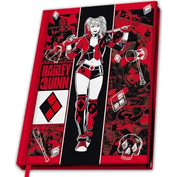 Zápisník Poznámkový blok ve formátu A5 DC Comics|Batman: Harley Quinn (15,5 x 21,7 cm)