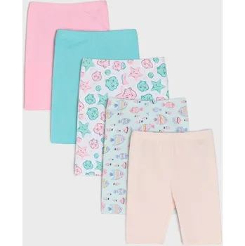 Dívčí spodní prádlo Sinsay - Cyklistické kraťasy 5 pack - vícebarevná - 353DU-MLC - 353DU-MLC-122