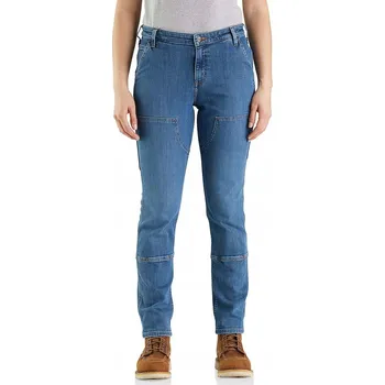 Dámské džíny Carhartt dámské džíny slim fit dlouhé, velikost 40