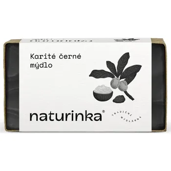 Mýdlo Naturinka Karité mýdlo s aktivním uhlím