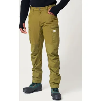 Pánské kalhoty Pánské outdoorové kalhoty Röyk Trekking Pro - Dark Olive Kalhoty: 52