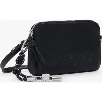 Kabelka Dámská kabelka DESIGUAL 25SAYP46 2000 MONE HALF JULIA BLACK Velikost: U