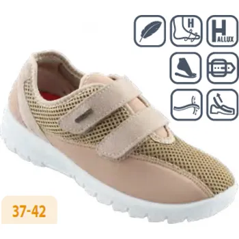 Dámská zdravotní obuv SANTÉ SANTÉ MJ/4009 BÉŽOVÁ zdravotní OBUV , béžová - 40
