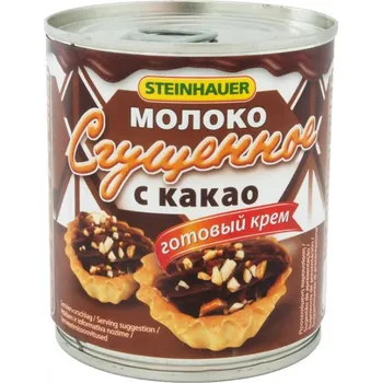 Slazené mléko s kakao Steinhauer 397g