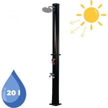 Hračka pro nejmenší Monzana 102547 Solární sprcha DELFINA 20 l, černá