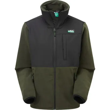 Pánská mikina Ridgeline Mikina Hybrid Fleece - Olive & Black Velikost: XS