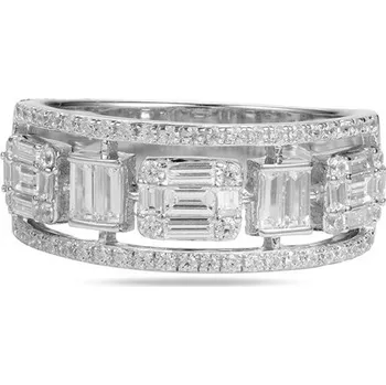 Prsten Prsten SILVERINO se zirkony 7044-50