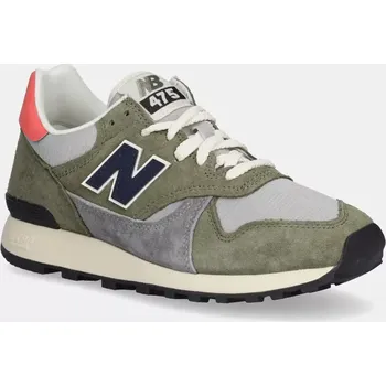 Pánské tenisky Boty New Balance U475BA pánské, zelená barva, U475BA, 44.5, 91X
