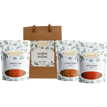 Koření SPECIO Gulášové potěšení - sada 3 koření