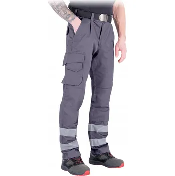 Pracovní obuv Pracovní kalhoty s reflexním pasem LH-VOBSTER_X šedé 58